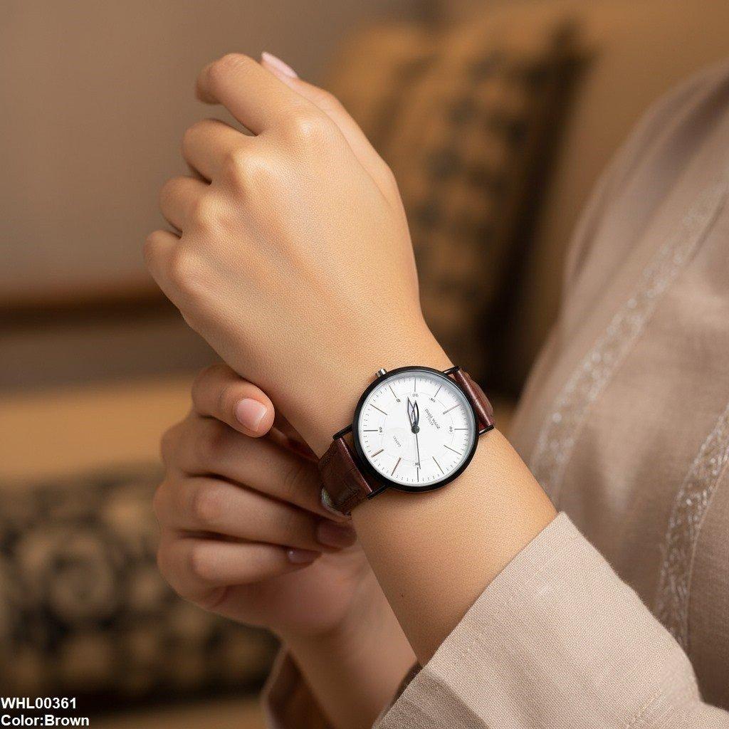WHL00361 ZWA Round Dial Unisex Watch - WHL