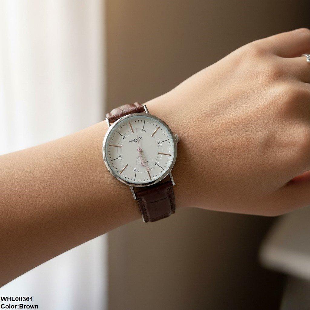 WHL00361 ZWA Round Dial Unisex Watch - WHL