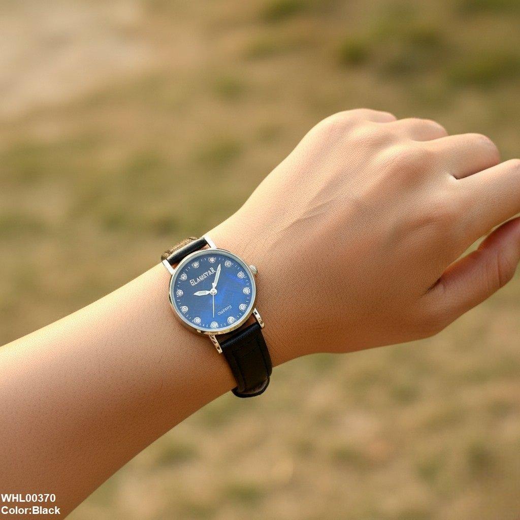 WHL00370 IWA Round Stone Dial Unisex Watch - WHL