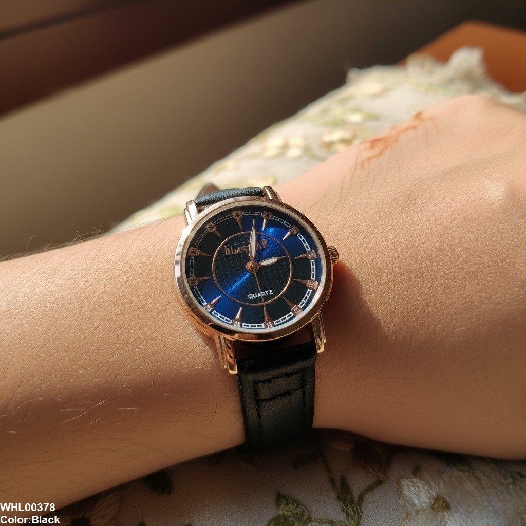 WHL00378 IWA Round Stone Dial Women's Watch - WHL