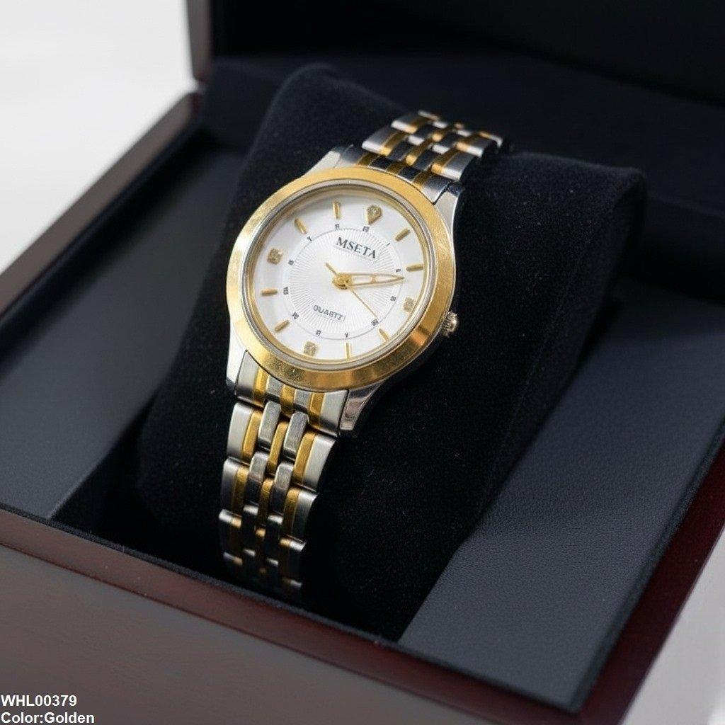 WHL00379 IWA Round Stone Dial Women's Watch - WHL