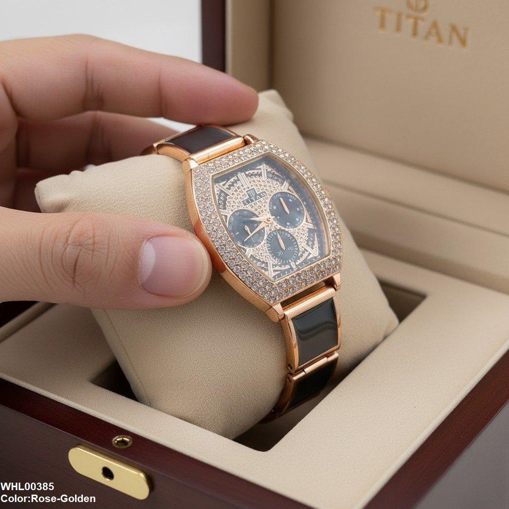 WHL00385 IWA Rectangle Dial Women's Watch - WHL