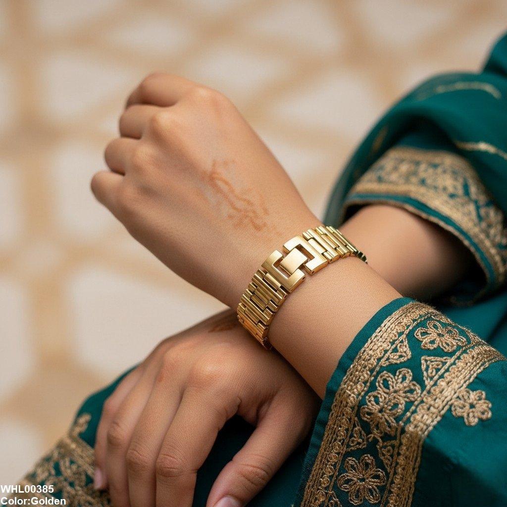 WHL00385 IWA Rectangle Dial Women's Watch - WHL