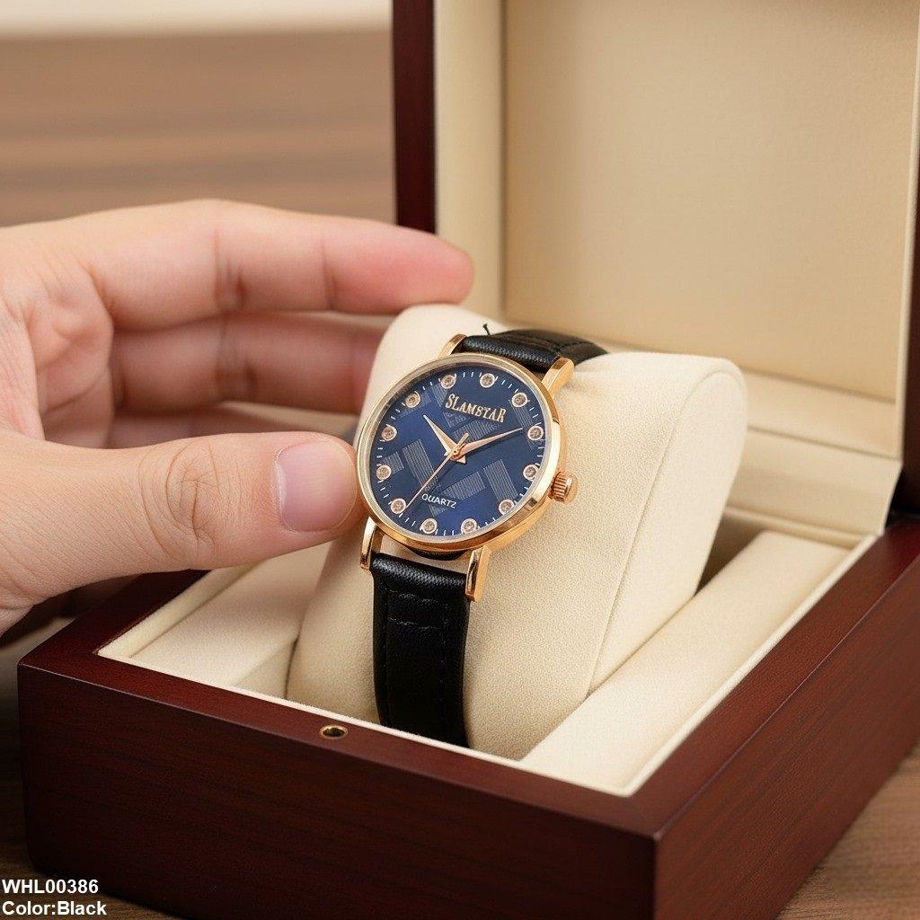 WHL00386 IWA Imp Round Stone Dial Women's Watch - WHL