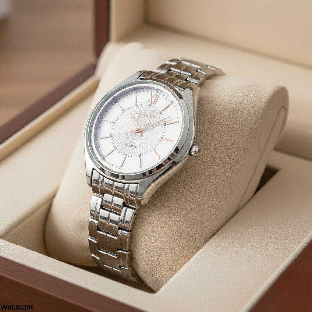 WHL00396 IWA Two-Tone Round Analog Dial Women's Watch - WHL