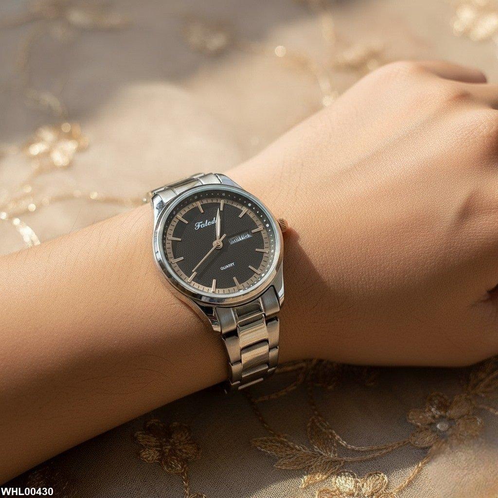 WHL00430 IWA Round Double Dial Women's Watch - WHL