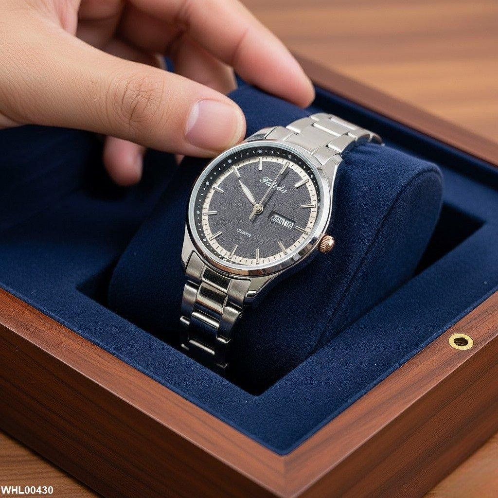 WHL00430 IWA Round Double Dial Women's Watch - WHL