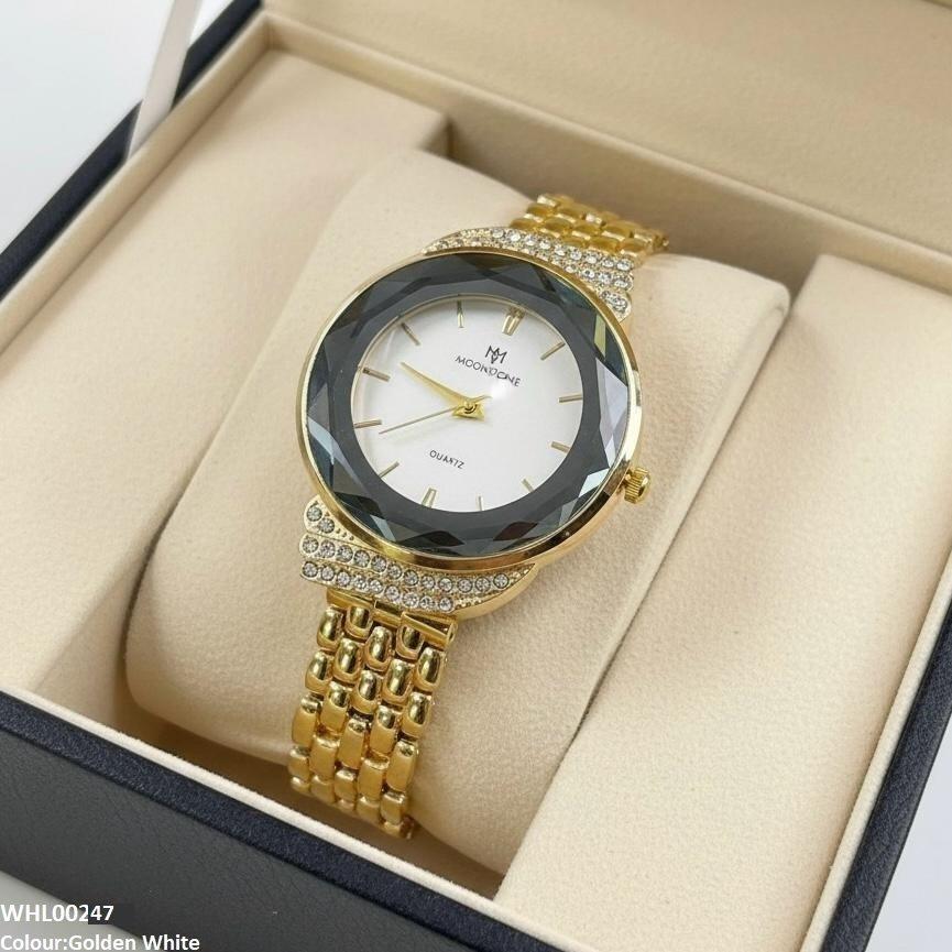 WHL00247 BWS Round Shine Dial Women's Watch - WHL