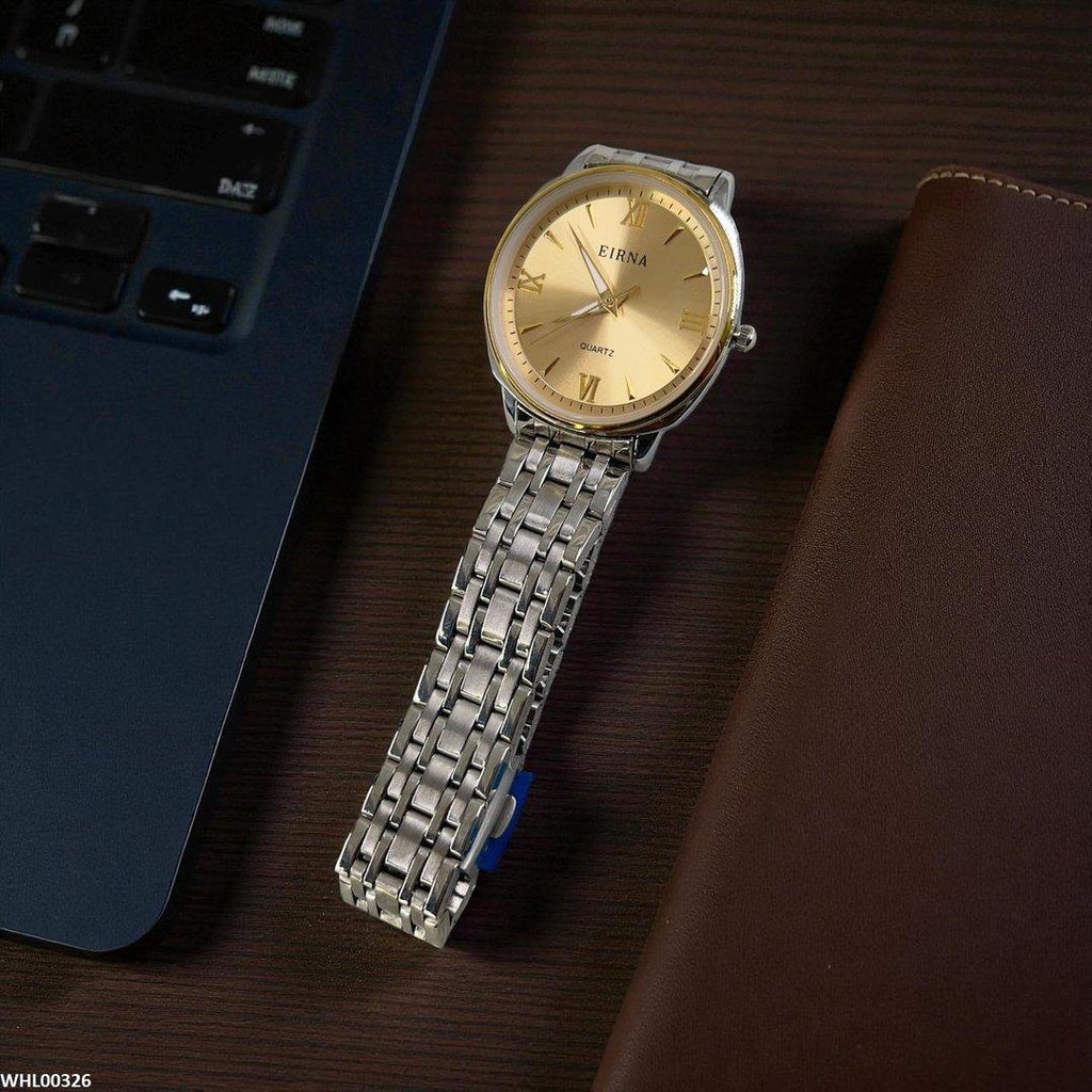 WHL00326 IWA Round Bezel Chain Watch - WHL