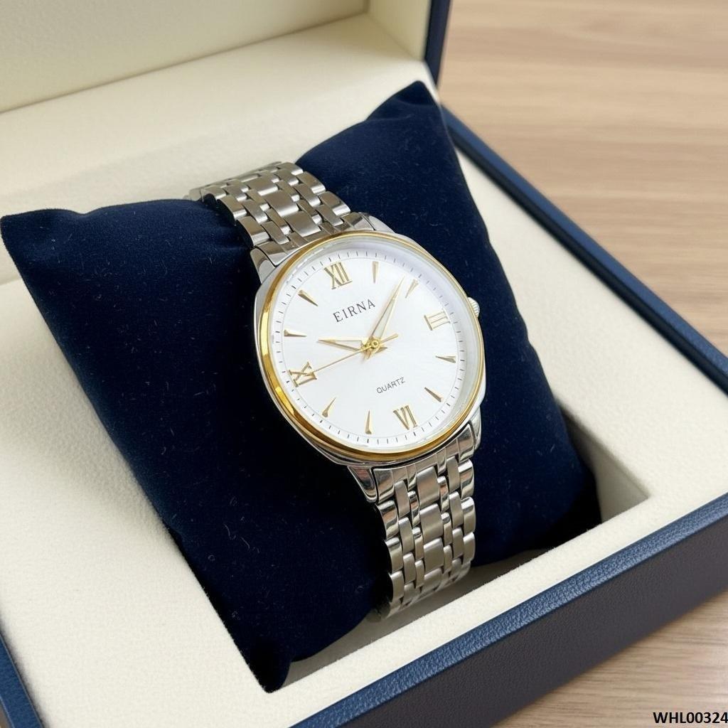 WHL00324 IWA Round Link Chain Watch - WHL