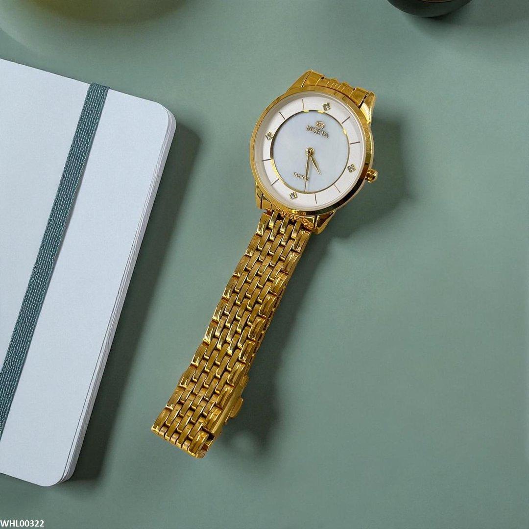 WHL00322 IWA Round Stone Dial Watch - WHL