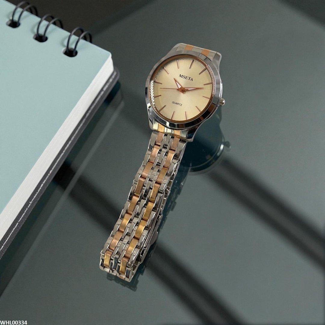 WHL00334 IWA Round Champagne Dial Watch - WHL