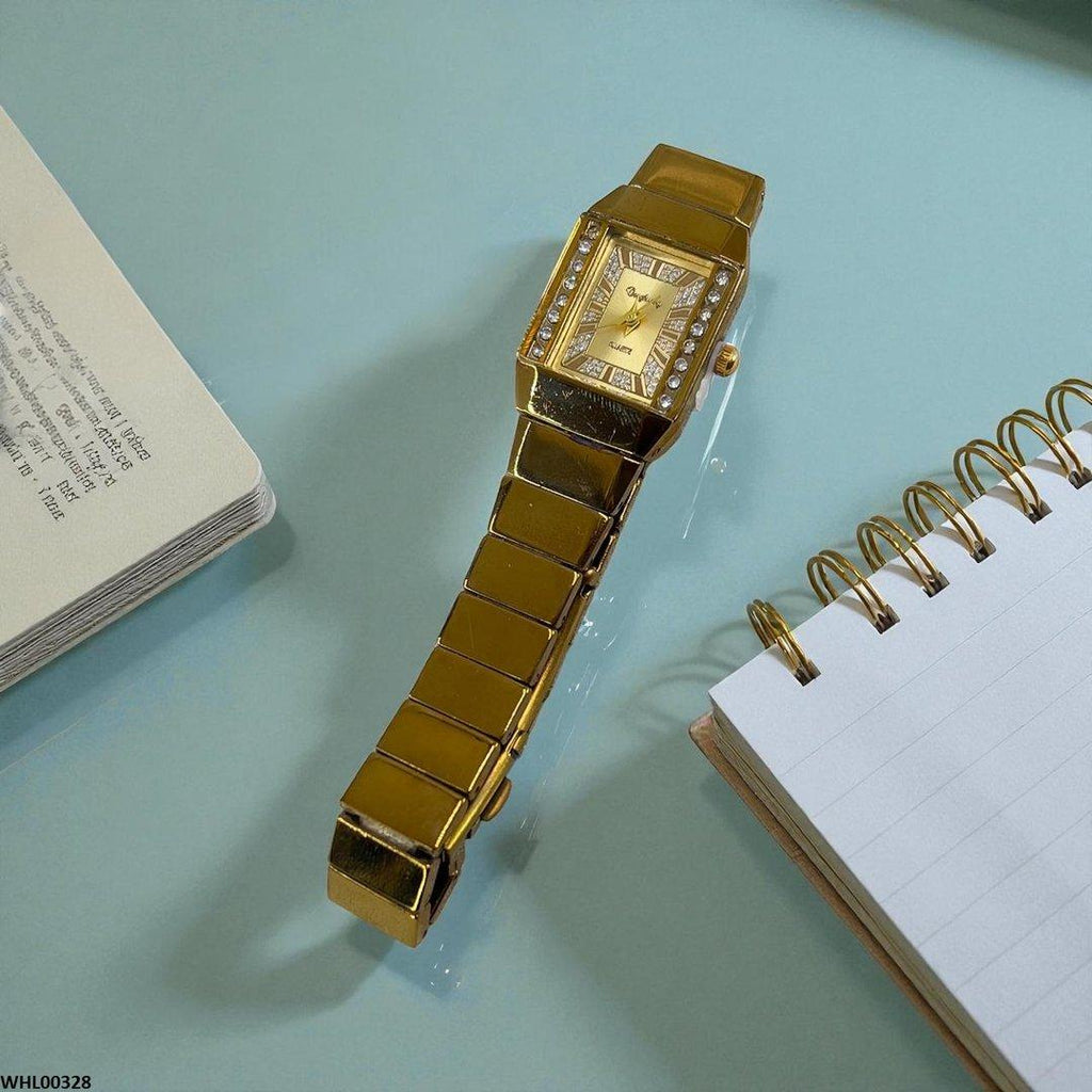 WHL00328 IWA Rectangle Stone Dial Watch - WHL