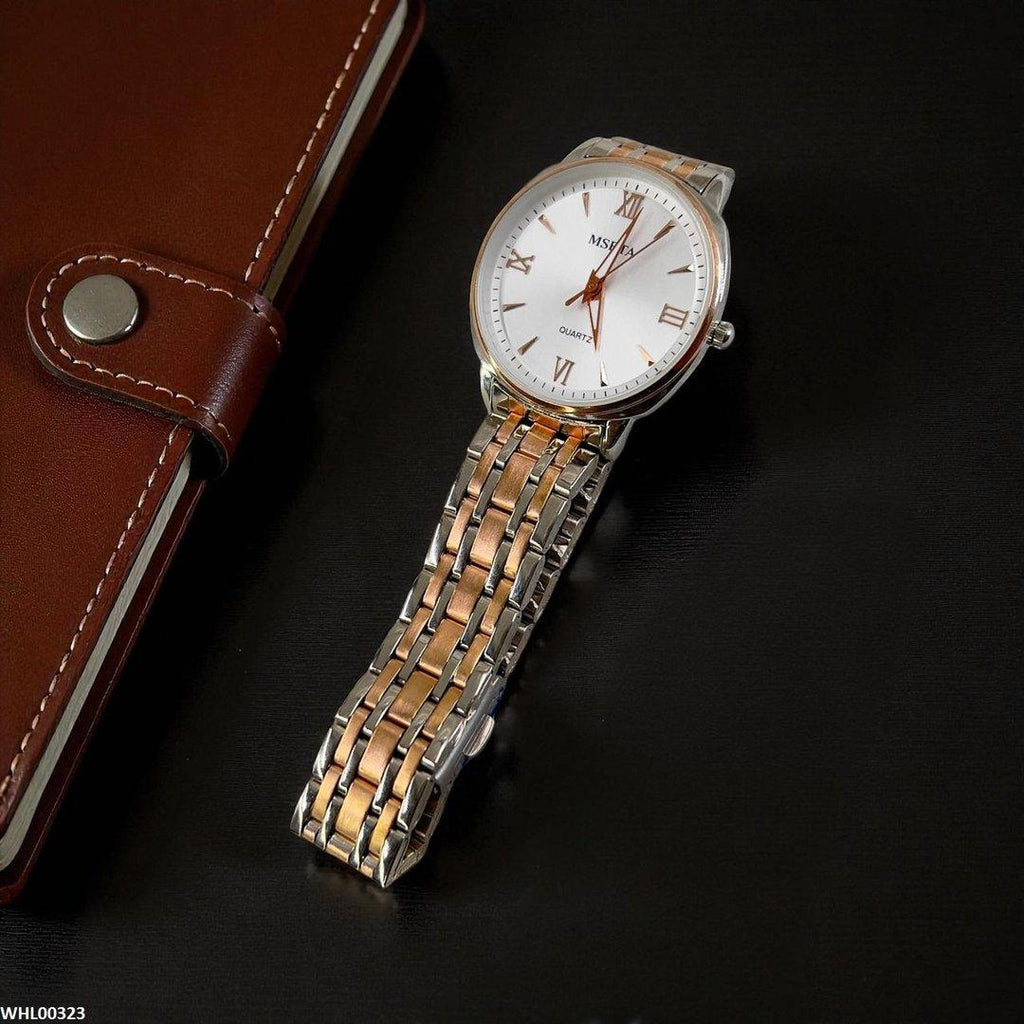 WHL00323 IWA Round Link Chain Watch - WHL