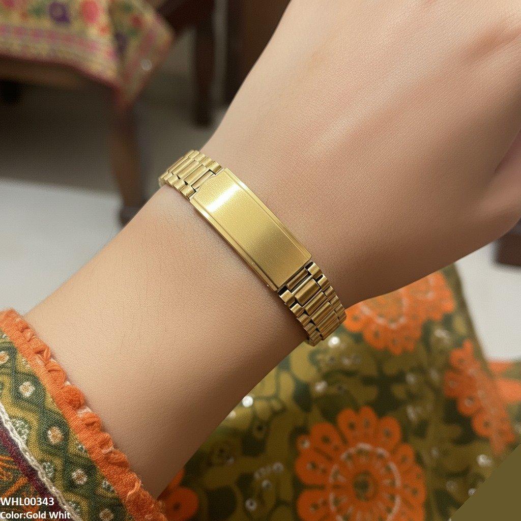 WHL00343 BWS Flower Dial Watch - WHL