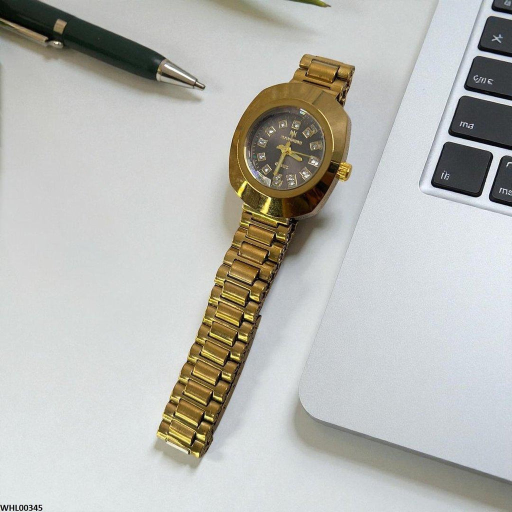 WHL00345 BWS Square Stone Dial Watch - WHL