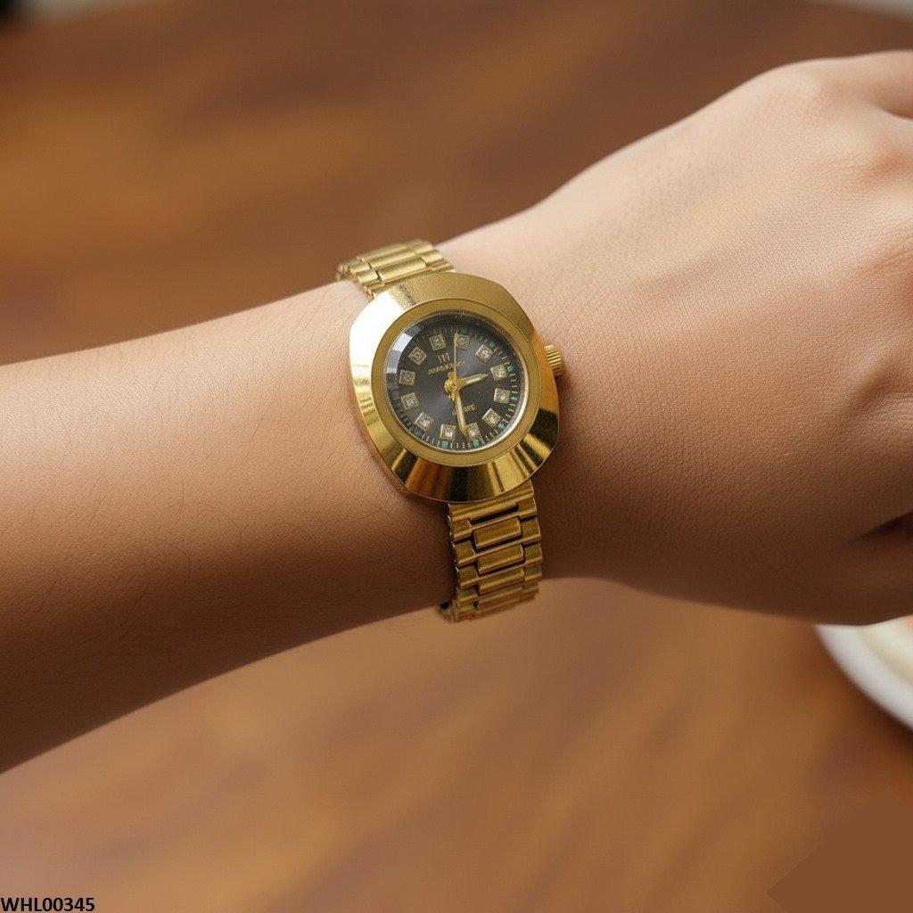 WHL00345 BWS Square Stone Dial Watch - WHL