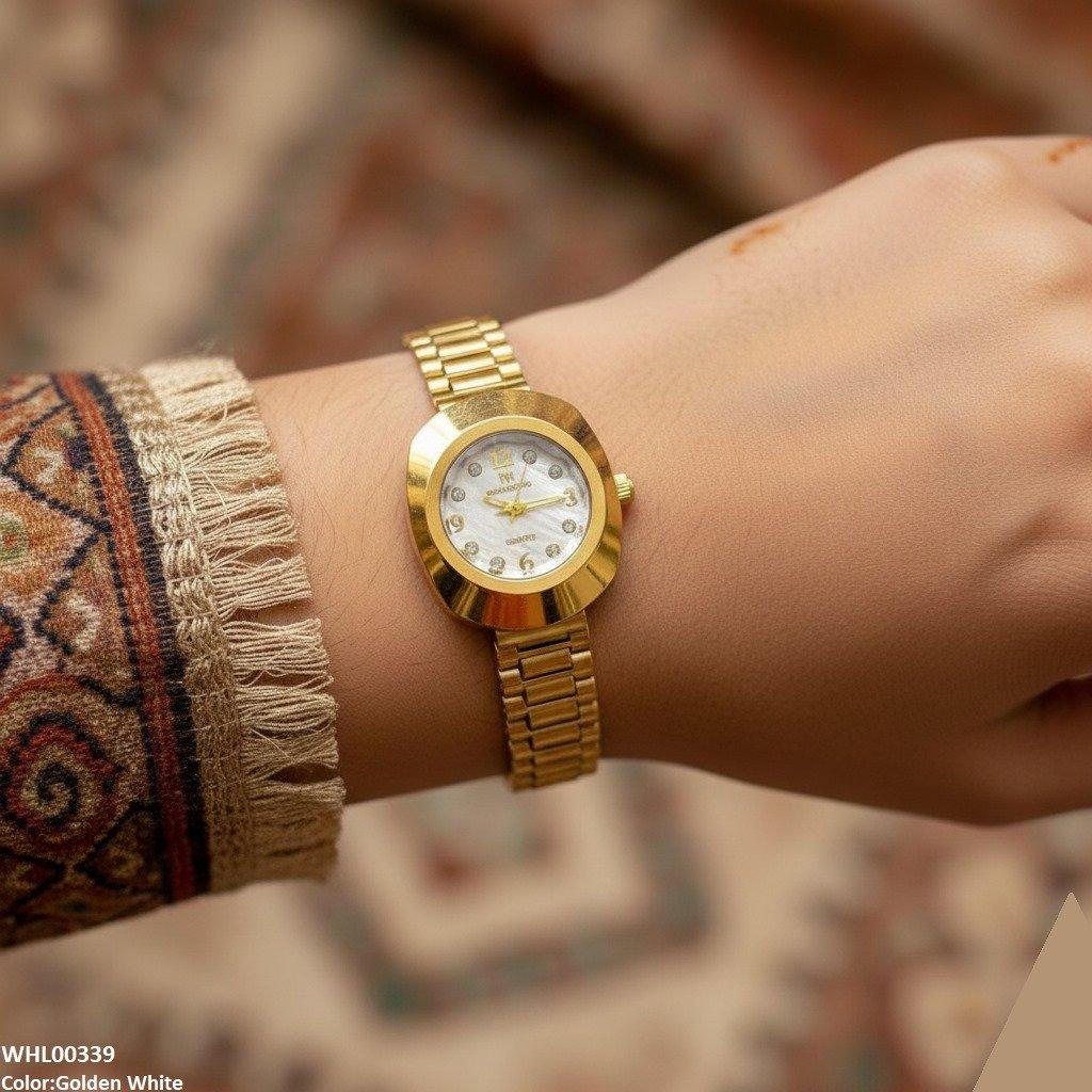 WHL00339 BWS Round Zebra Dial Women's Watch - WHL