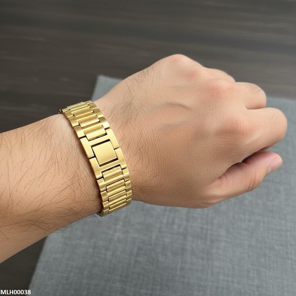 MHL00038 IWA Octagon Bluish Dial Unisex Watch - MHL