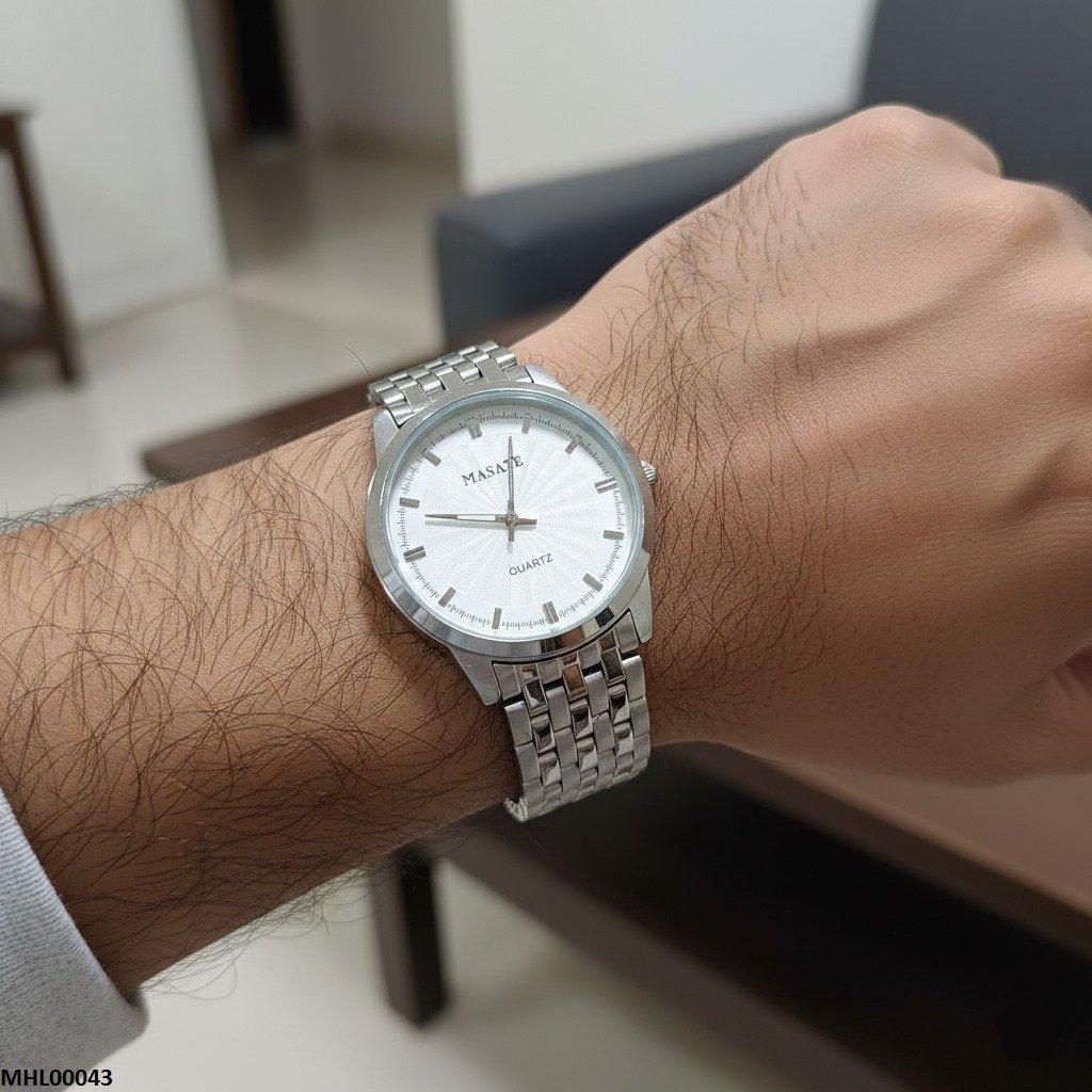 MHL00043 IWA Round Bezel Dial Men's Watch - MHL