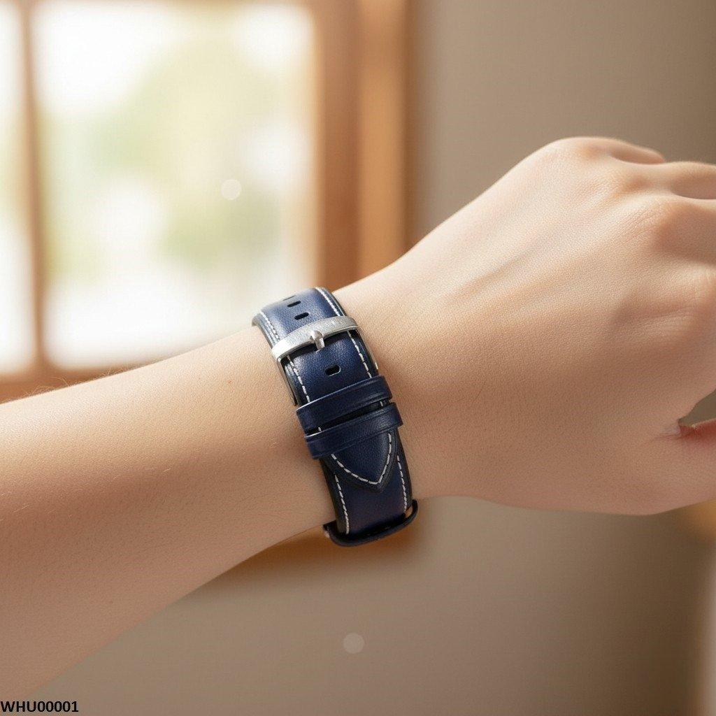 WHU00001 IWA Round Stone Dial Unisex Watch - WHU