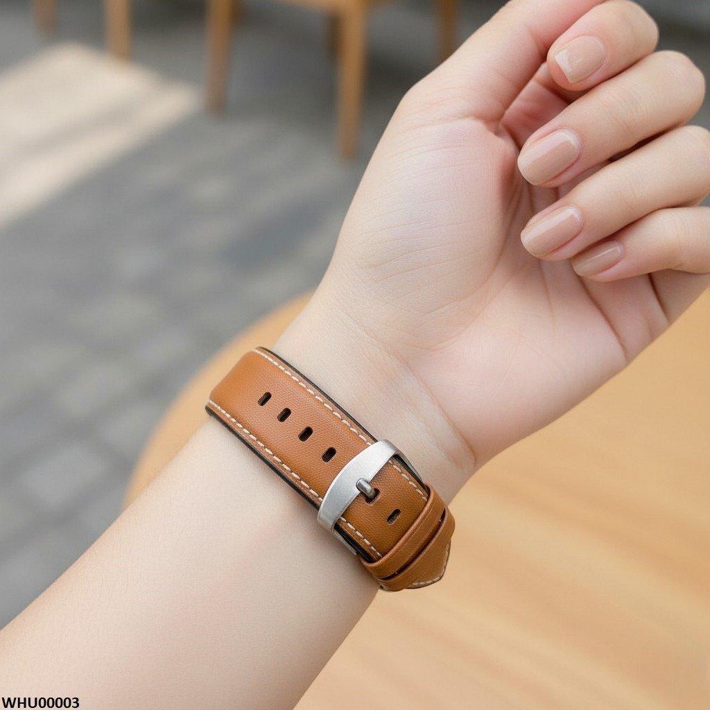 WHU00003 IWA Round  Bezal Stone Unisex Watch - WHU