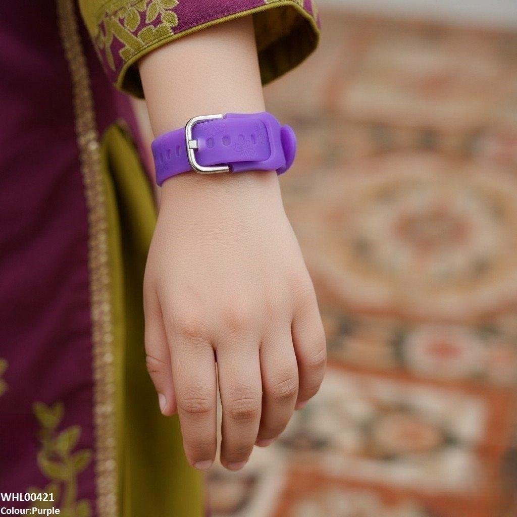 WHL00421 IWA Stone Dial Rubber Strap Women's Watch - WHL