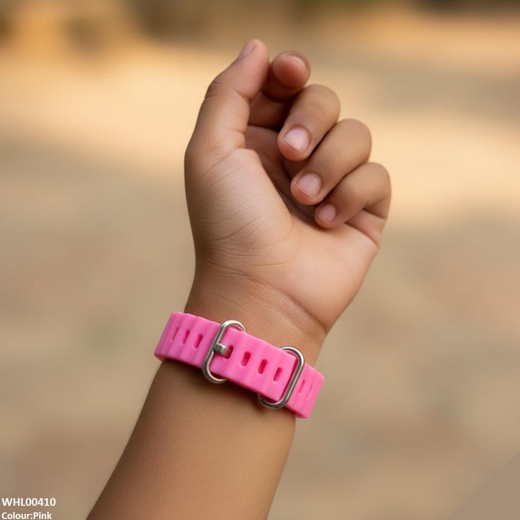 WHL00410 IWA Square Mini Box Dial Rubber Strap Women's Watch - WHL