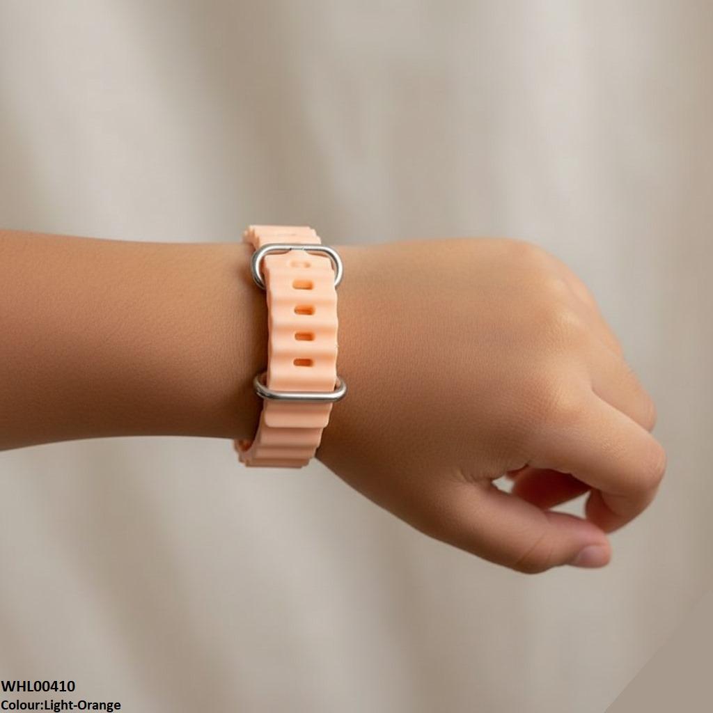 WHL00410 IWA Square Mini Box Dial Rubber Strap Women's Watch - WHL