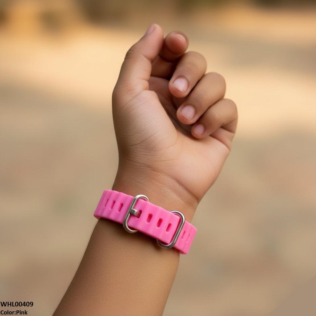 WHL00409 IWA Mini Square Dial Rubber Strap Women's Watch - WHL