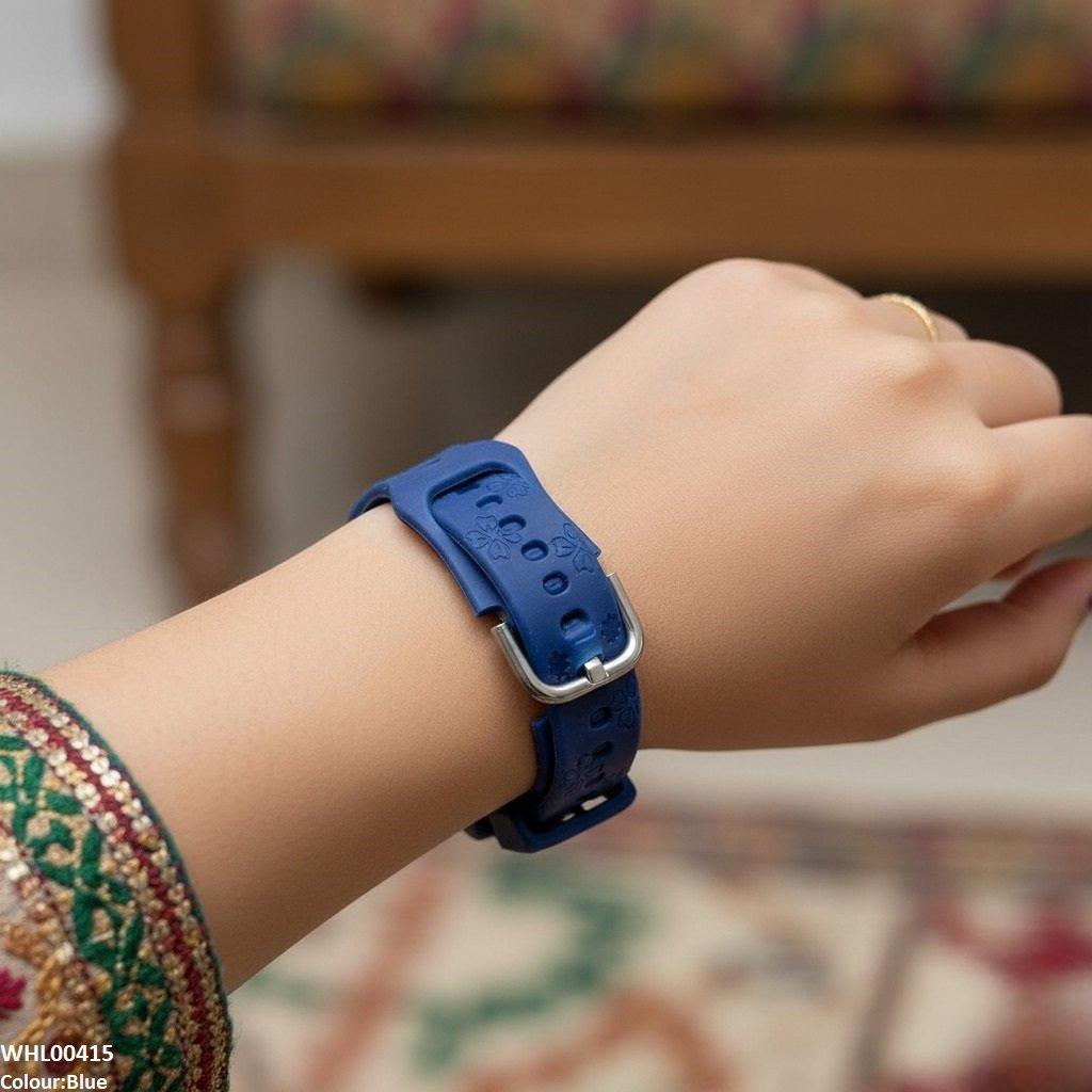 WHL00415 IWA Star Dial Rubber Strap Women's Watch - WHL