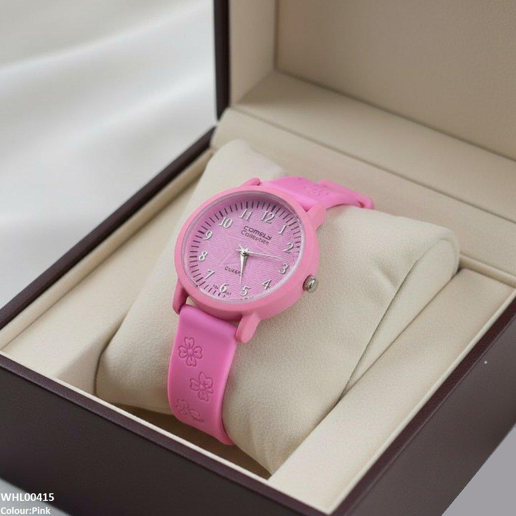 WHL00415 IWA Star Dial Rubber Strap Women's Watch - WHL