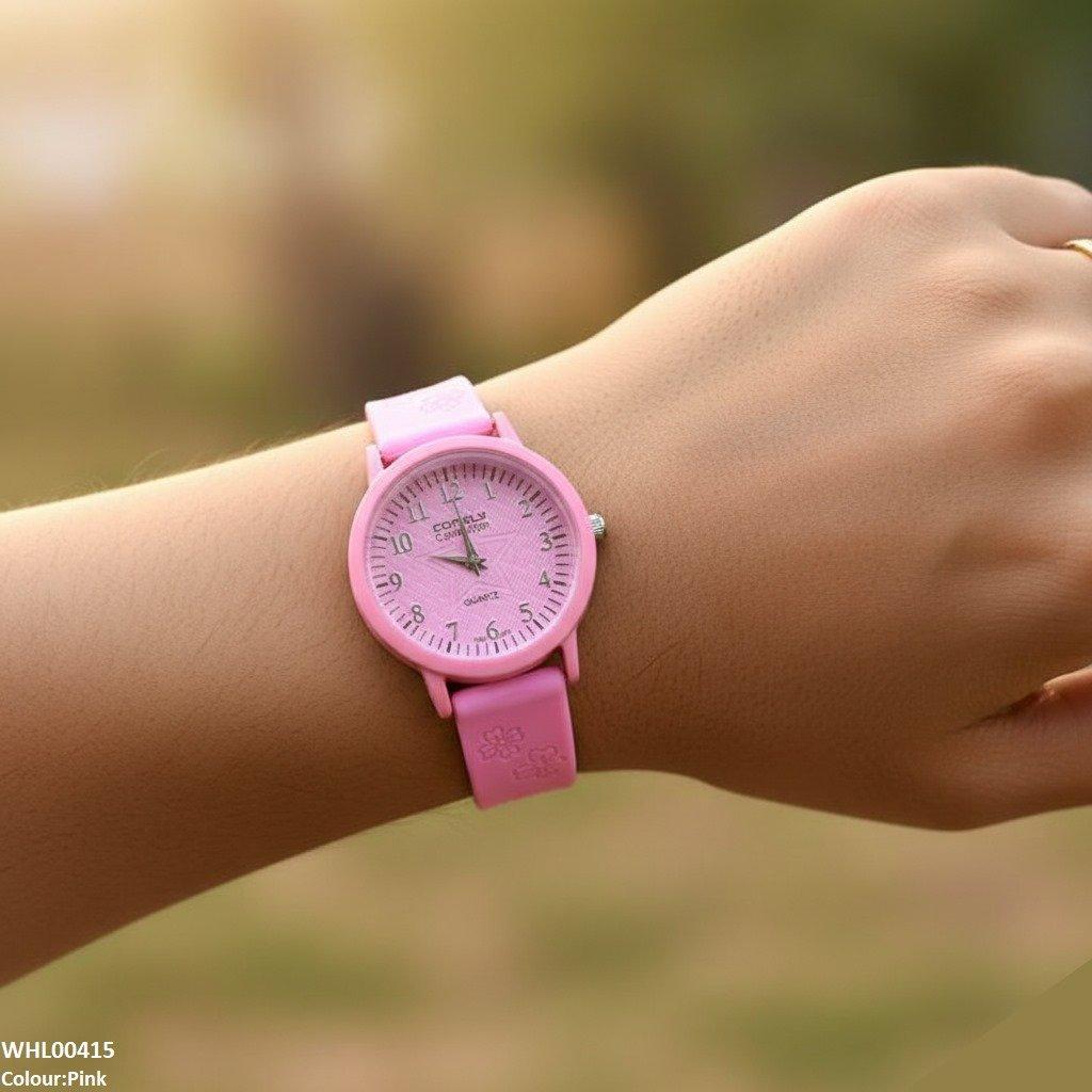 WHL00415 IWA Star Dial Rubber Strap Women's Watch - WHL