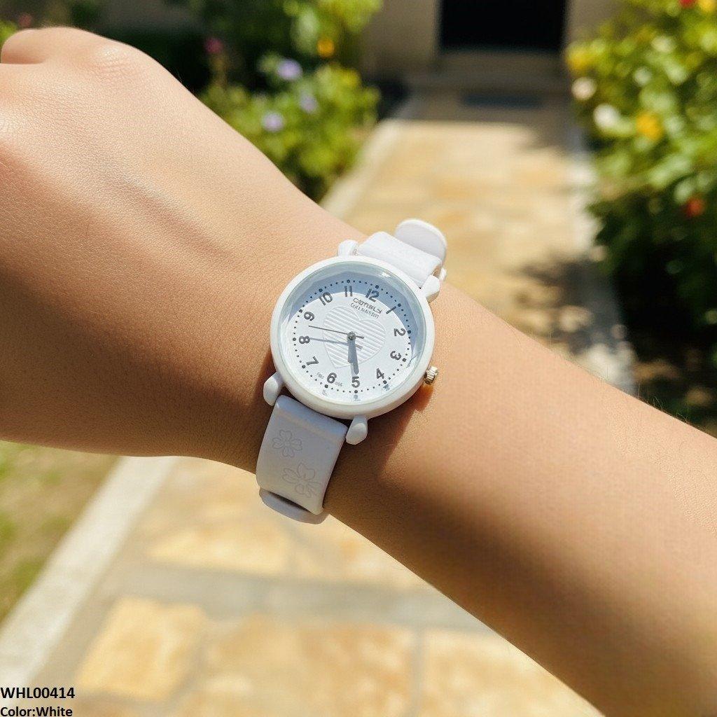 WHL00414 IWA Heart  Rubber Strap Women's Watch - WHL