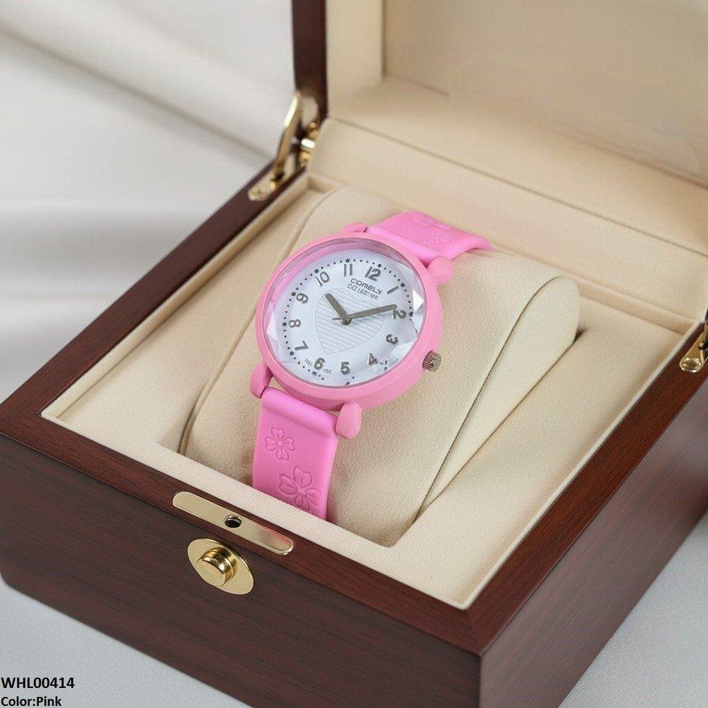 WHL00414 IWA Heart  Rubber Strap Women's Watch - WHL