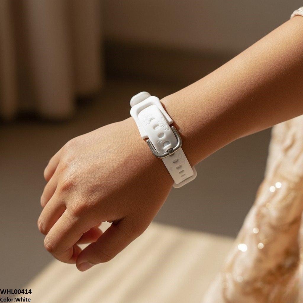 WHL00414 IWA Heart  Rubber Strap Women's Watch - WHL