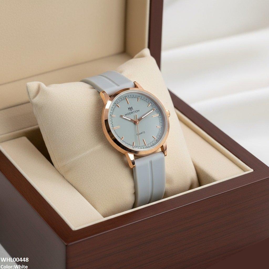 WHL00448 BWS Magnetic Rubber Strap Women's Watch - WHL