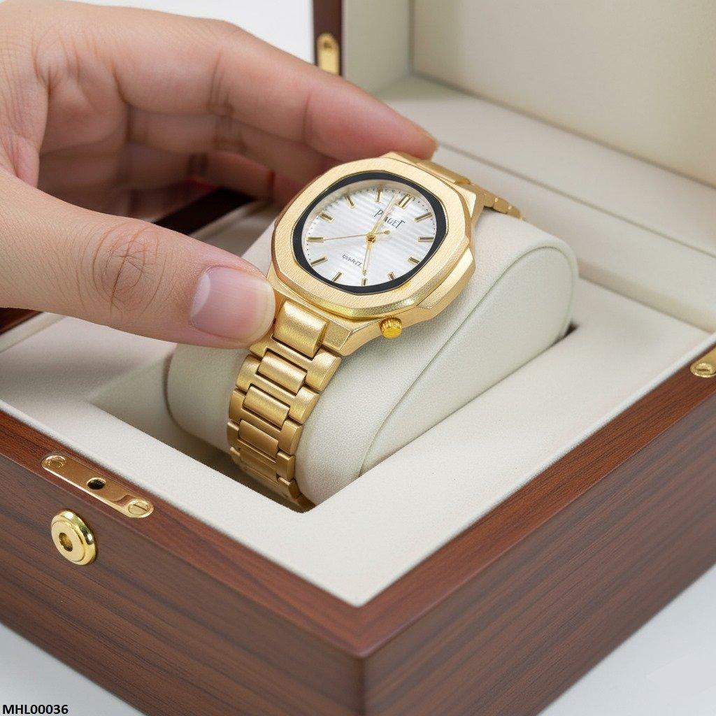 MHL00036 IWA Octagon Round Dial Men's Watch - MHL