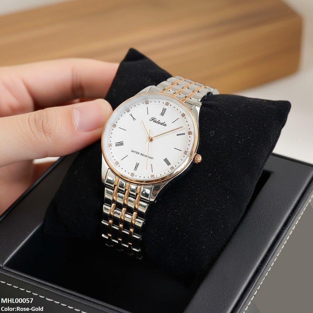 MHL00057 IWA Round Stone Dial Men's Watch - MHL