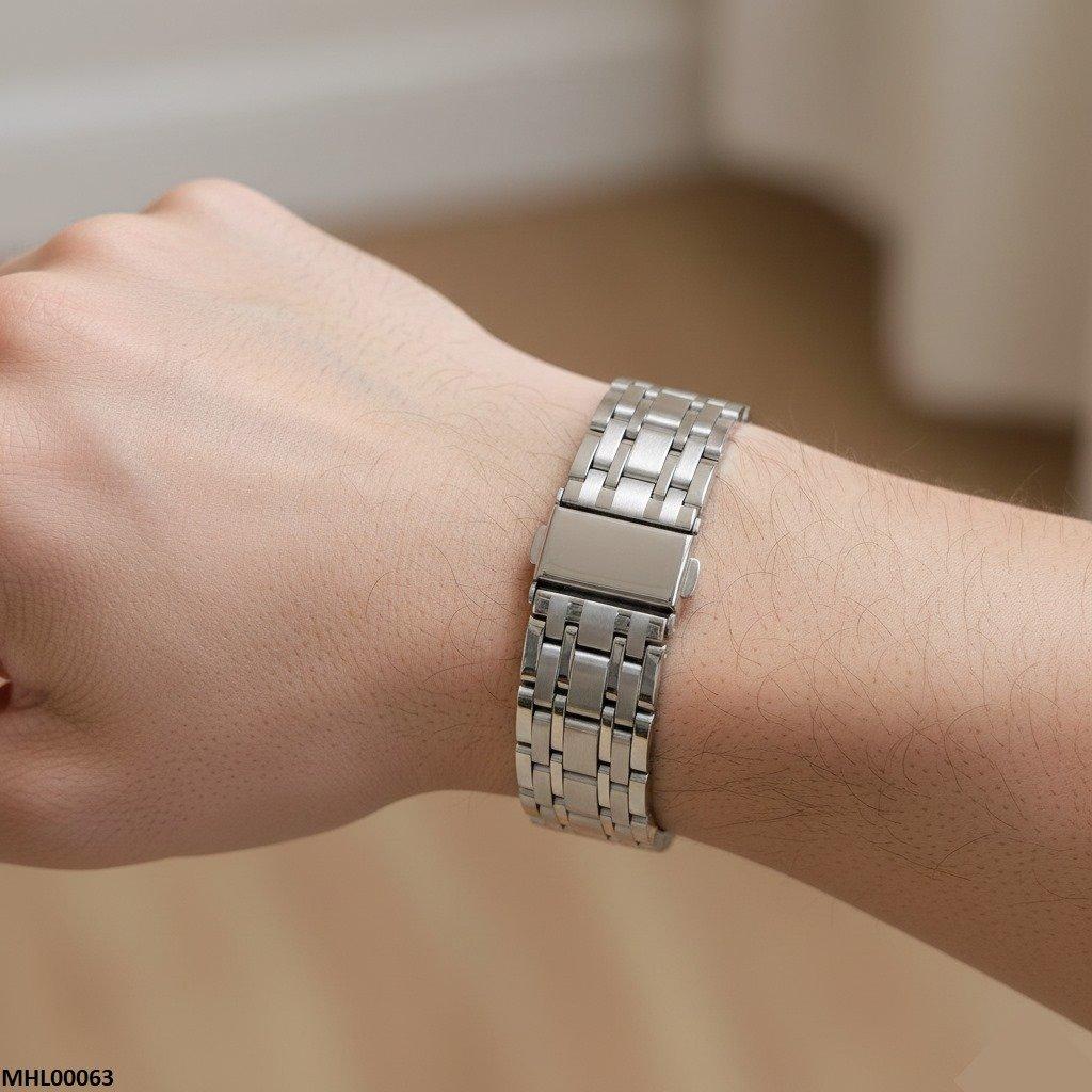 MHL00063 IWA Round Champagne Dial Men's Watch - MHL