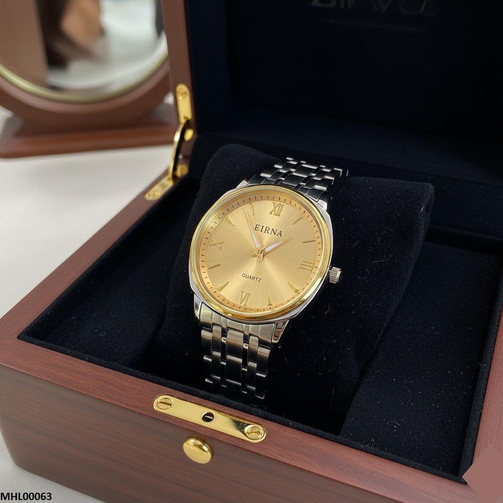 MHL00063 IWA Round Champagne Dial Men's Watch - MHL