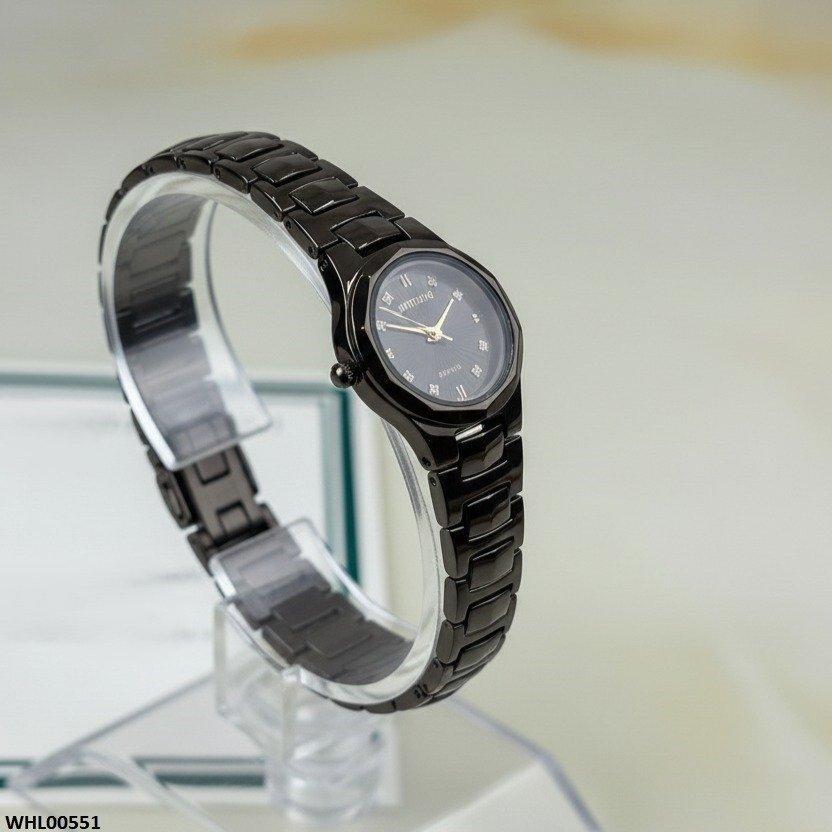 WHL00551 HWR Round Stone Dial Women's Watch - WHL