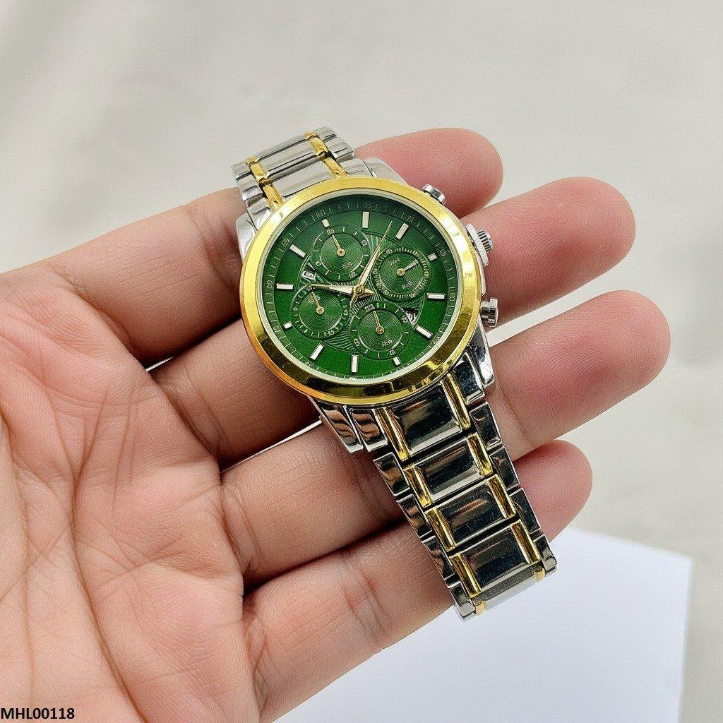 MHL00118 HWR Round Bezel Men's Watch - MHL