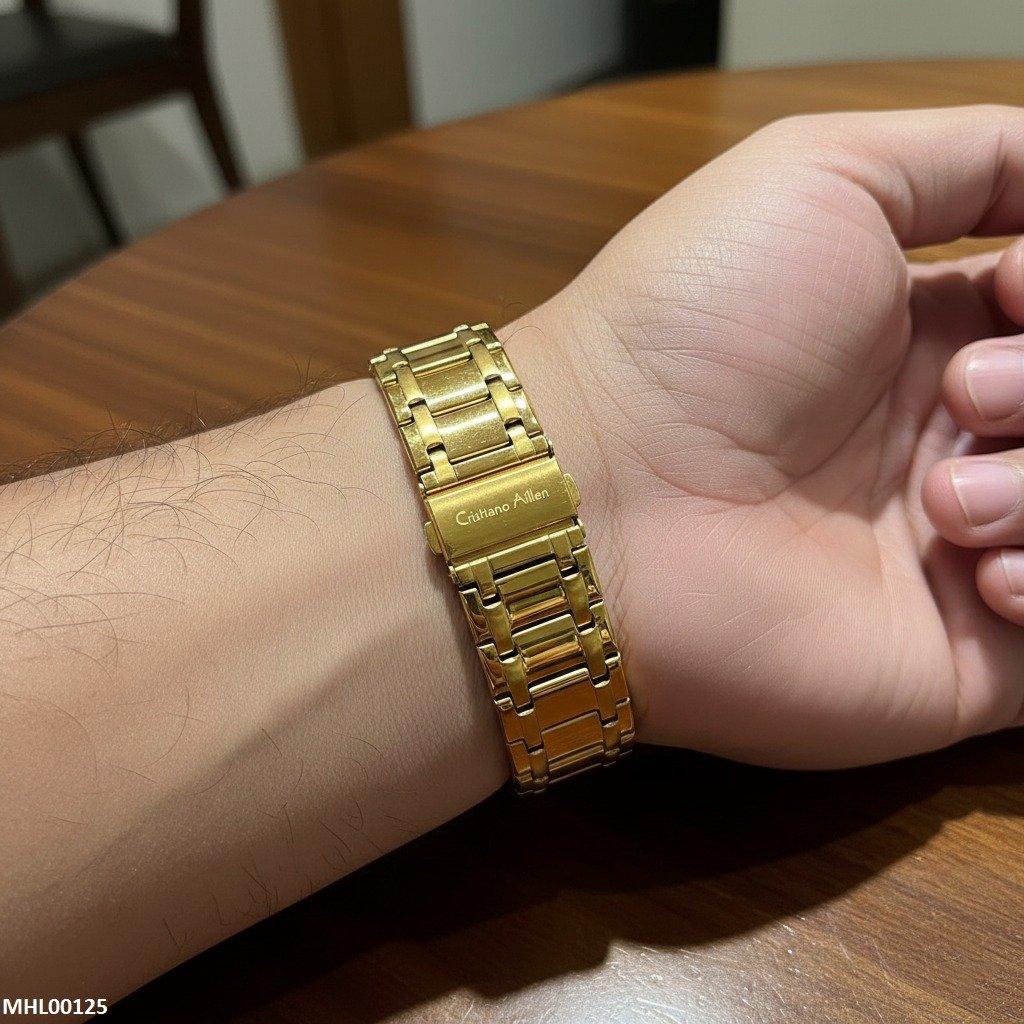 MHL00125 HWR Rectangle Dial Men's Watch - MHL