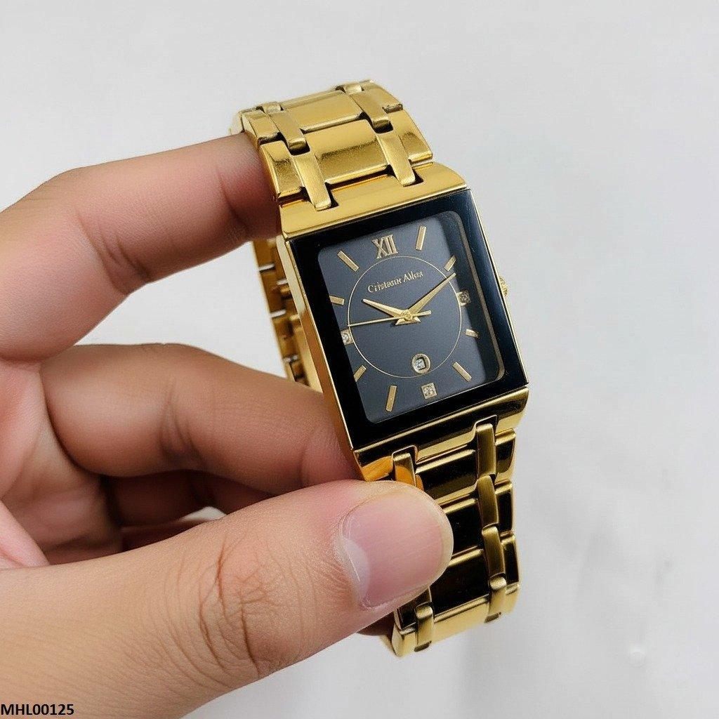 MHL00125 HWR Rectangle Dial Men's Watch - MHL