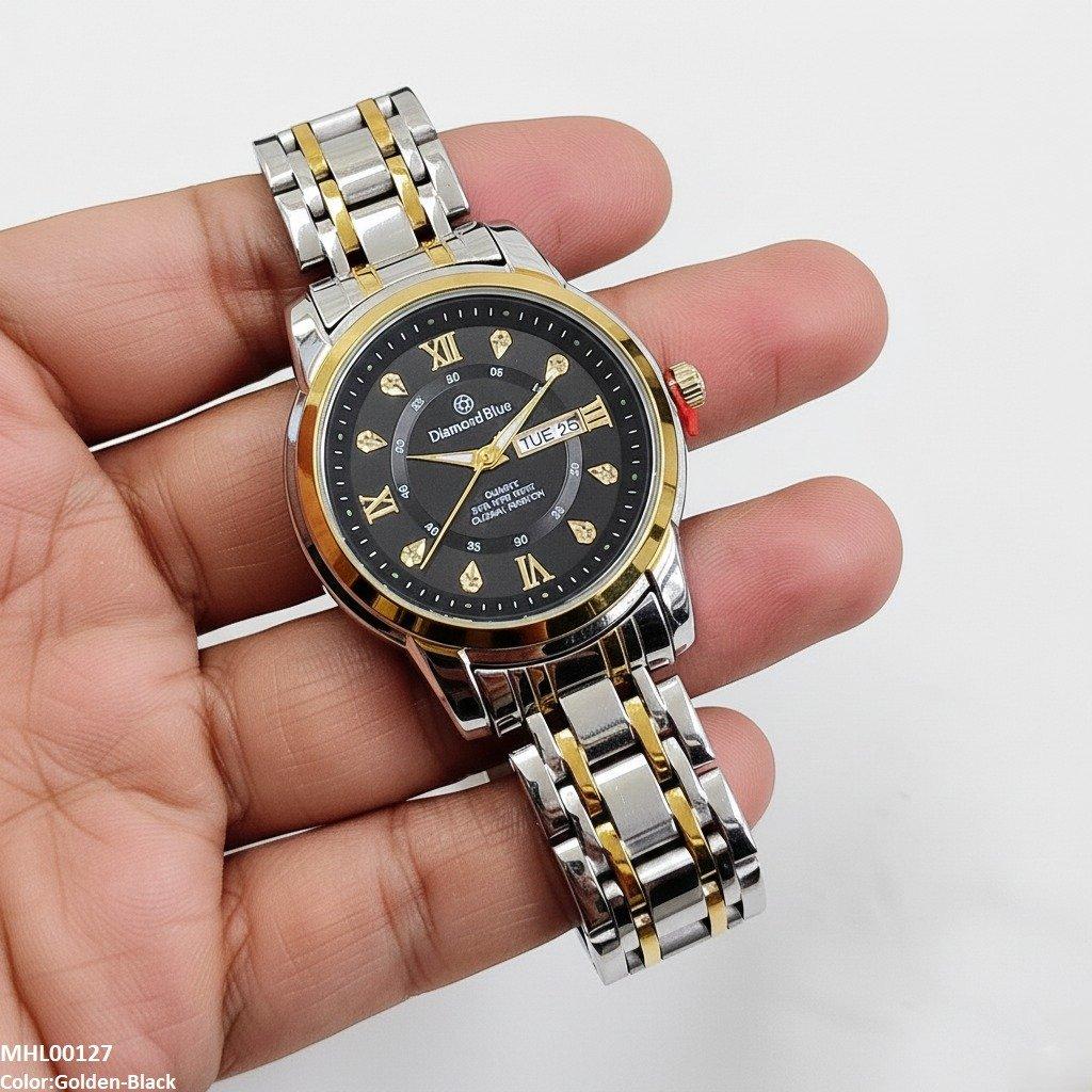 MHL00127 HWR Luxury Round Dial Men's Watch - MHL