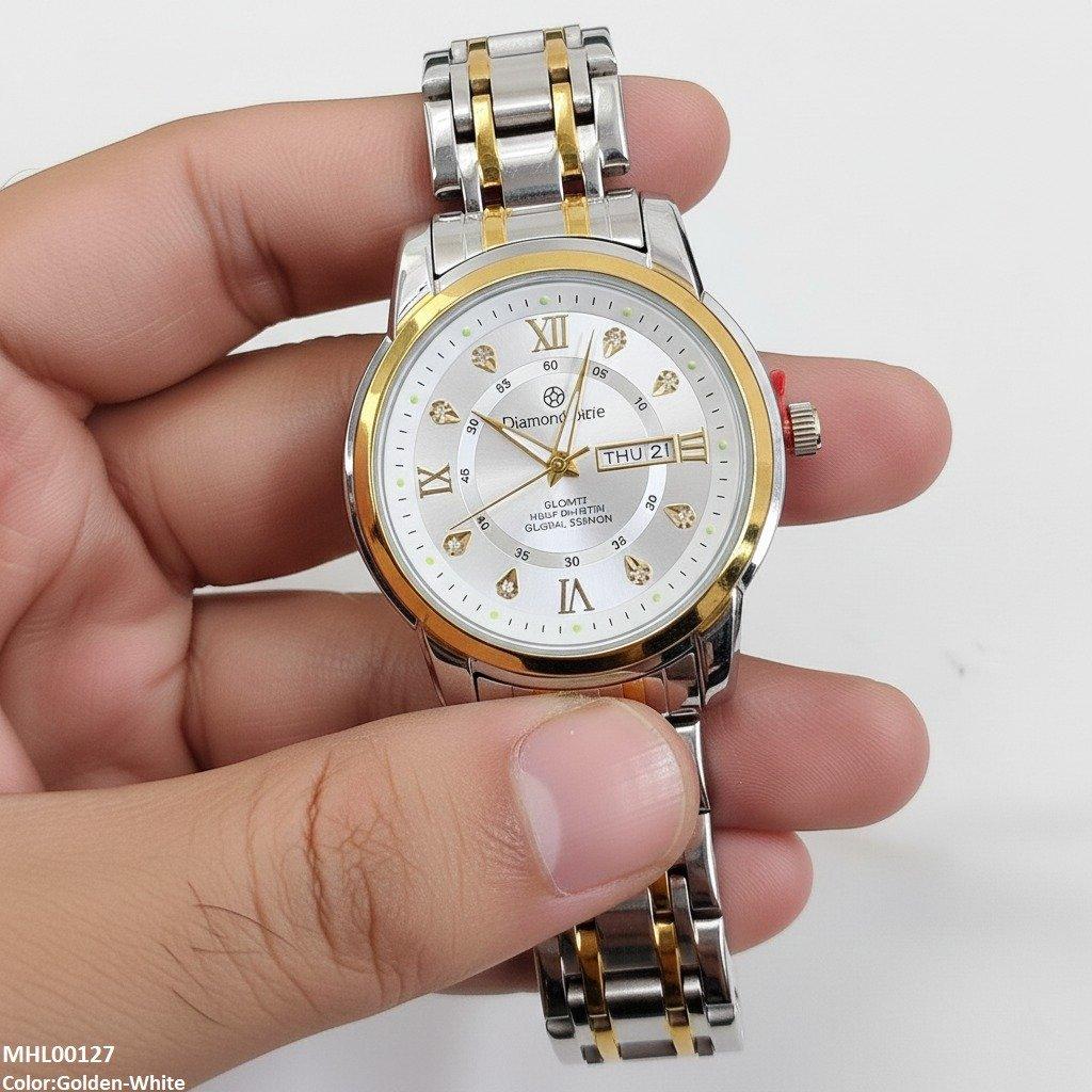 MHL00127 HWR Luxury Round Dial Men's Watch - MHL