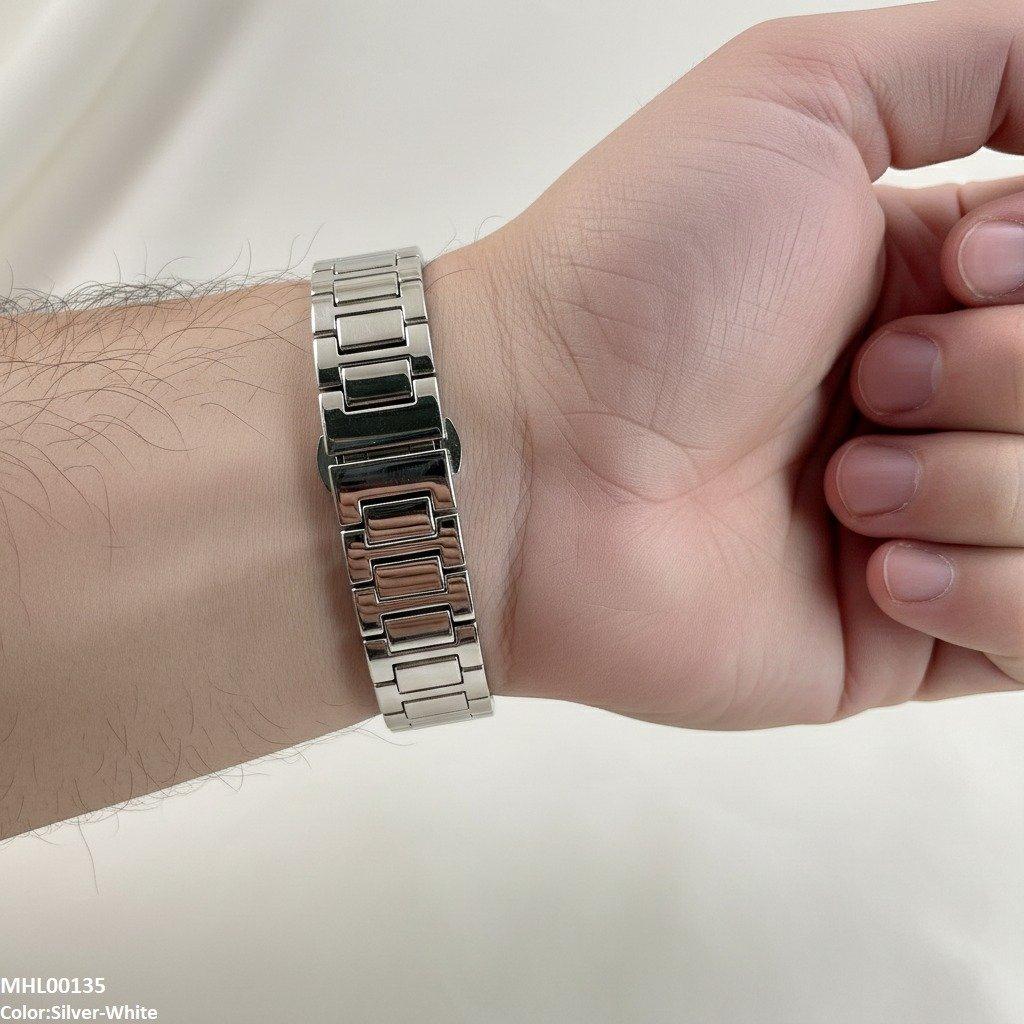 MHL00135 HWR Hexagon Bezel Men's Watch - MHL