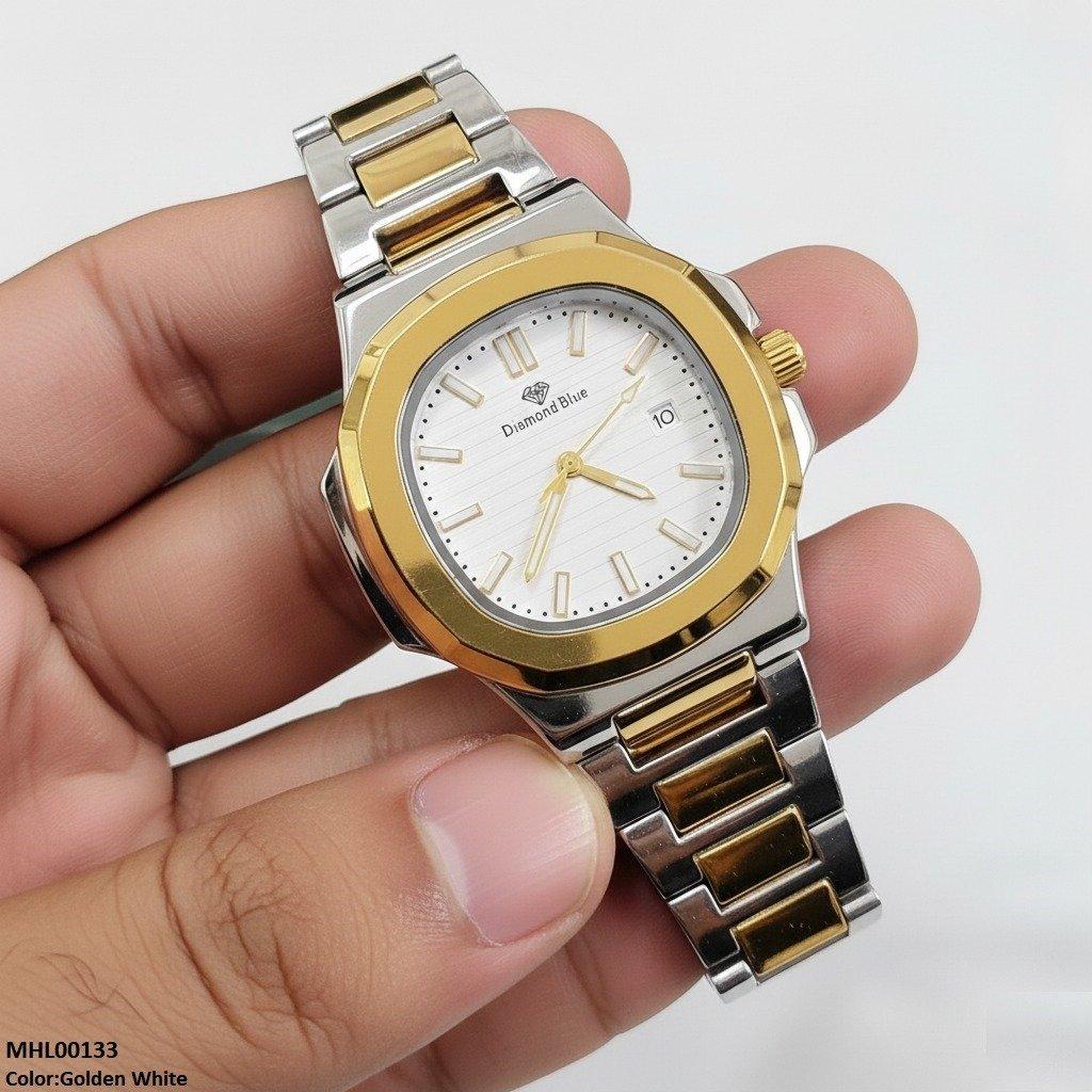 MHL00133 HWR Hexagon Bezel Men's Watch - MHL