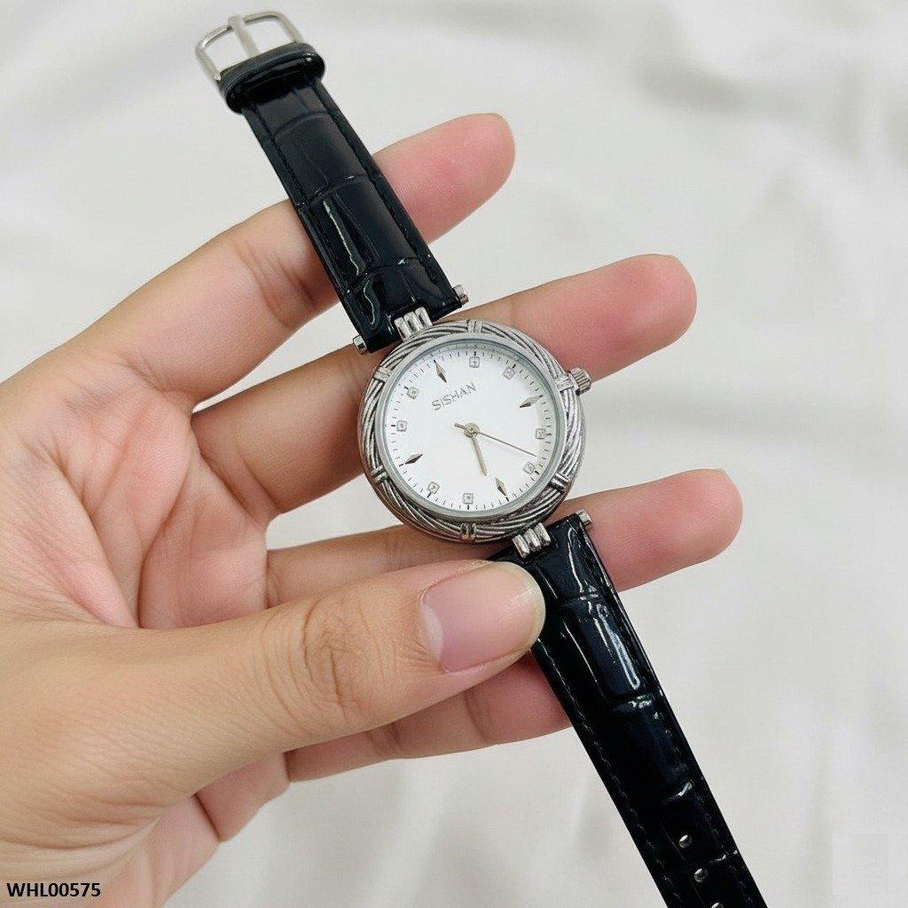 WHL00575 HWR Round Stone Dial  Women's Watch - WHL